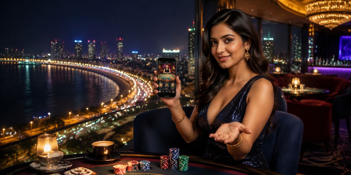 Evening casino and cricket betting in Mumbai Marine Drive